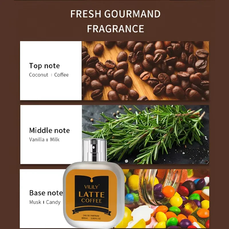 Woody Men's Perfume Fresh Natural Lasting Brand Charm Vitality Confidence Chocolate Coffee Coconut Irresistible Brand Perfume