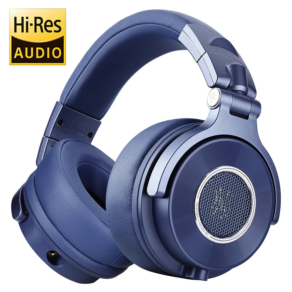Oneodio Monitor 60 Wired Headphones Professional Studio Headphones Stereo Over Ear Headset With Hi-Res Audio Microphone For DJ