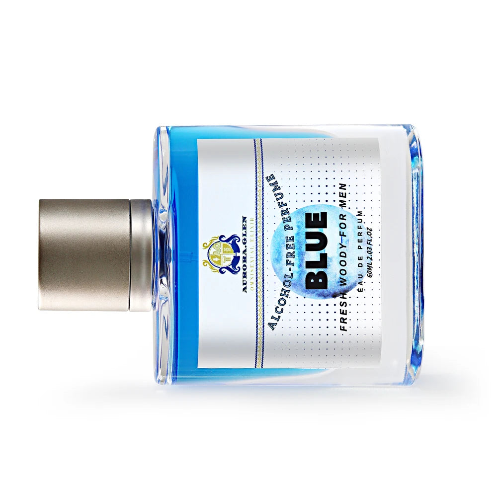 Sport Azure Men's Cologne Fresh Woody Alcohol-Free Perfume 60ML with Cedar Vetiver Pink Pepper Fragrance Citrus Mint Sandalwood