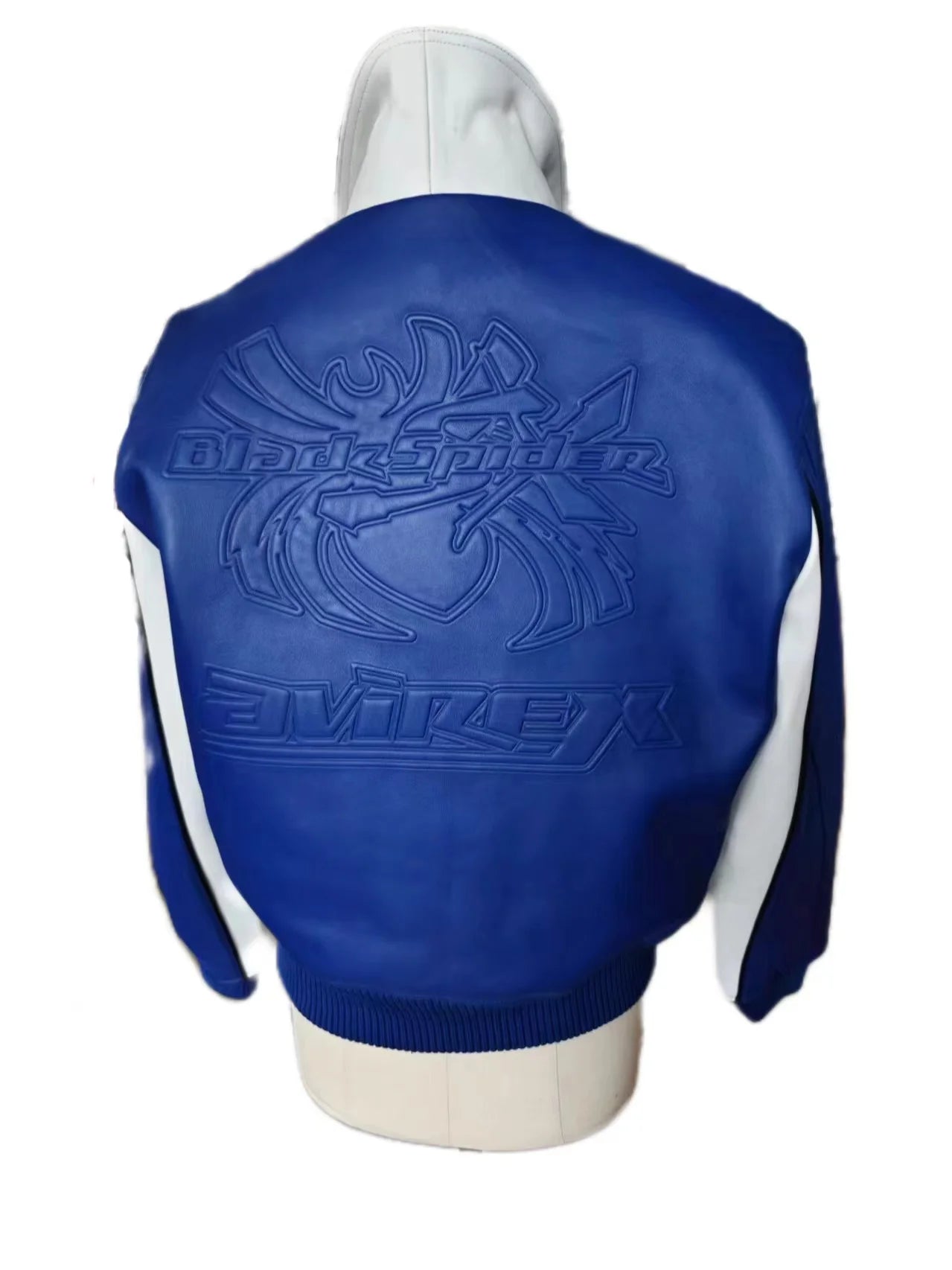 AVIREX High Quality Genuine Sheepskin Coat Men's US Size Classic Varsity Jacket Natural Leather Flight Suit Lapel Outerwear tops