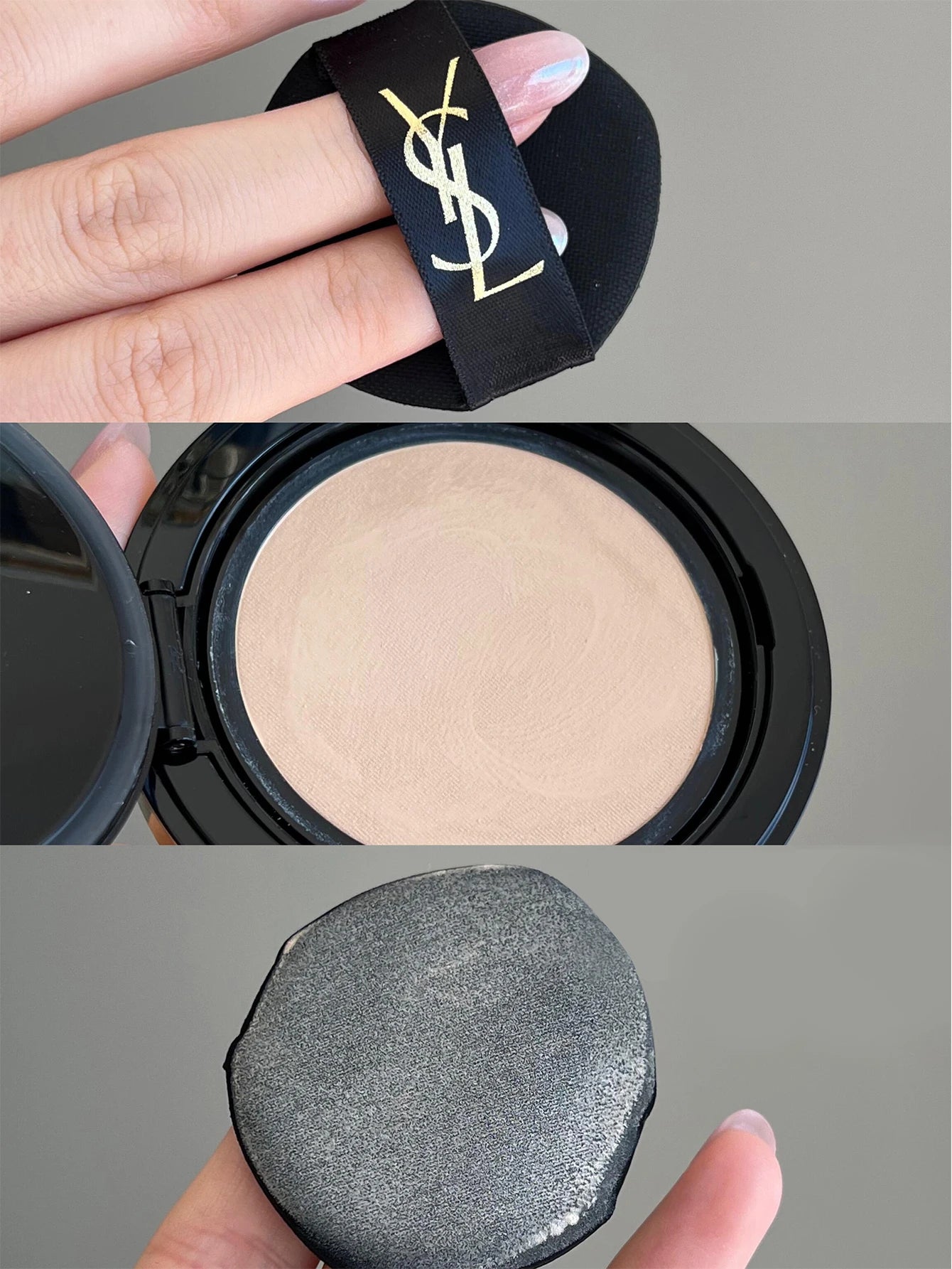Yves Saint Laurent Le Cushion Encre De Peau-Luminous Matte Cushion Foundation SPF 33/ PA++ All Day Flawless Coverage Shine-Free