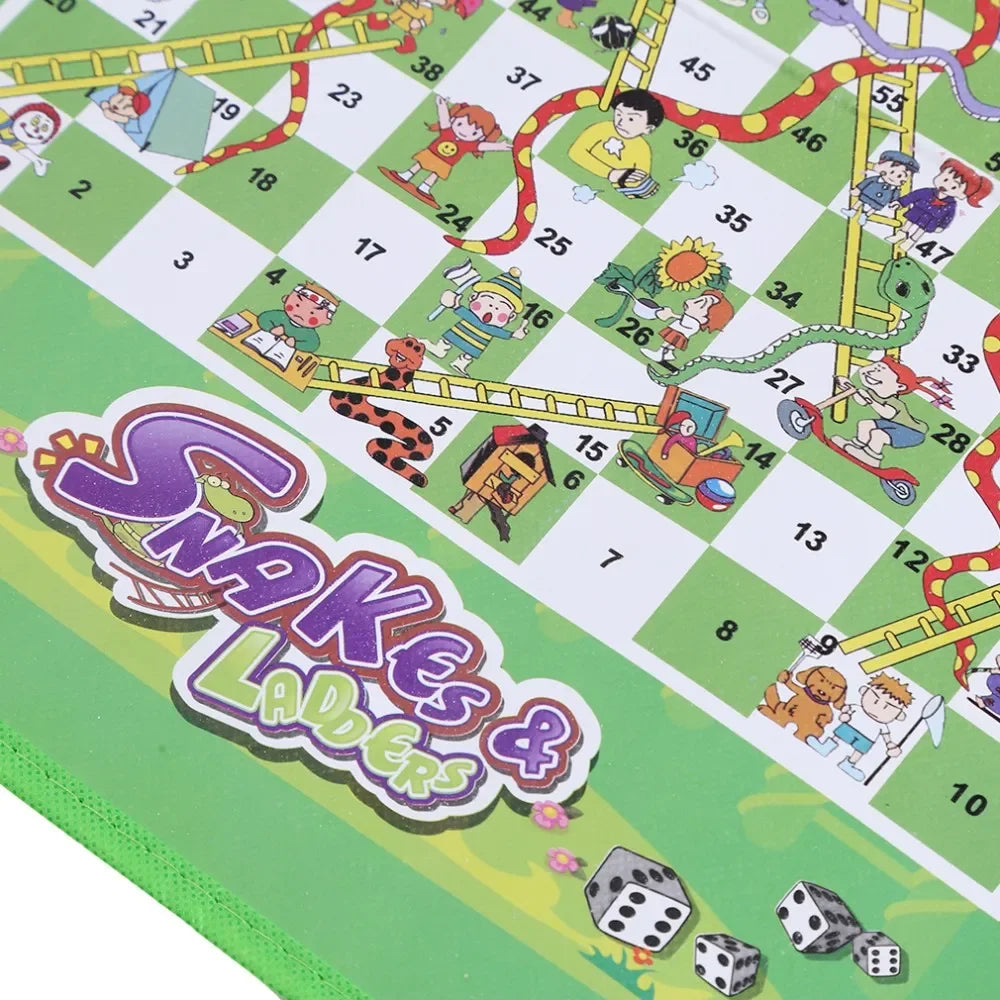 Kids Classic Flight Chess Game Ludo Chess Game Family Party Children Fun Board Game Toys Educational Toys for Children Fun Gifts
