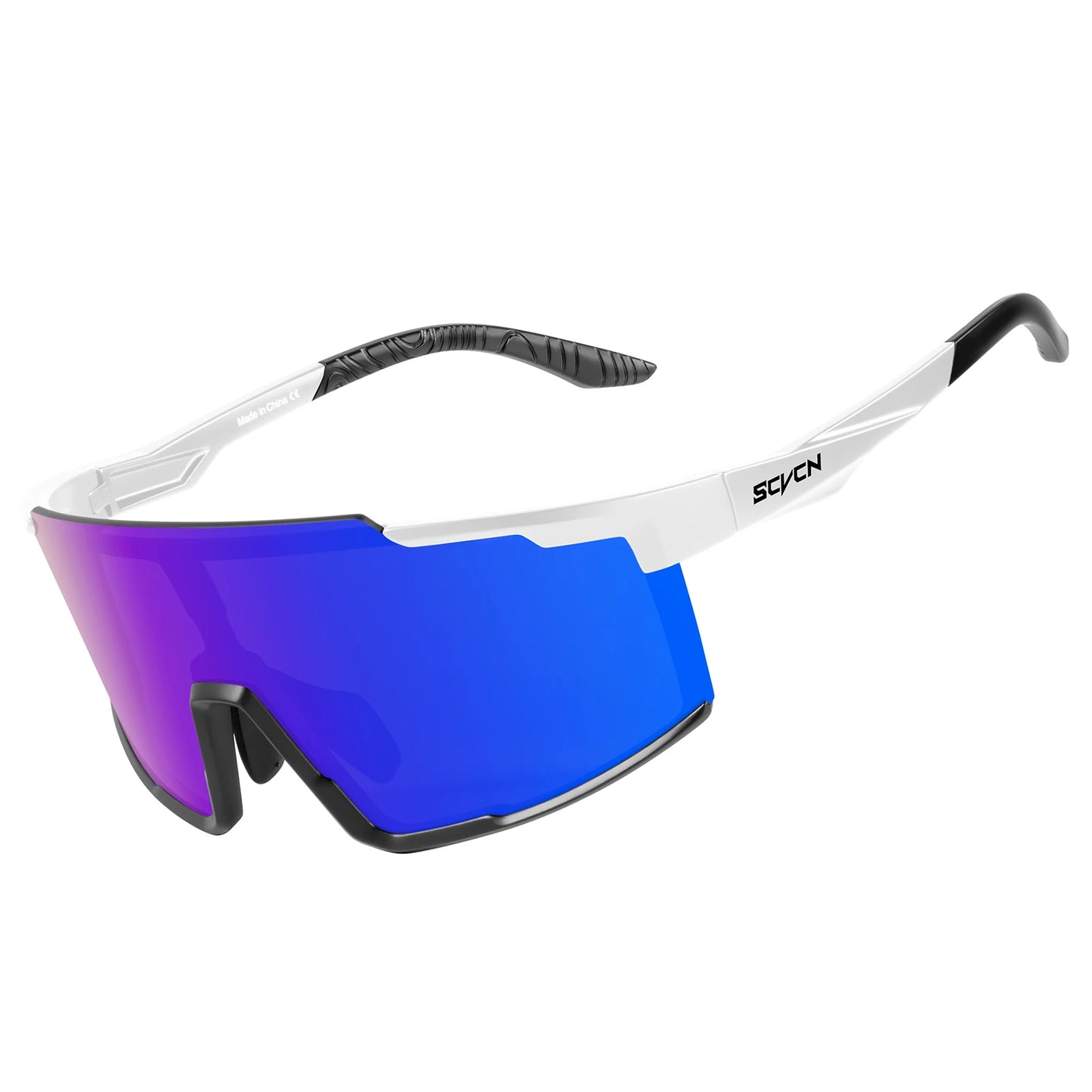 SCVCN-Fashion Sunglasses Cycling Glasses Sports for Men Driving Sun Mountain Bike Road Bicycle Eyewear Goggles MTB UV400