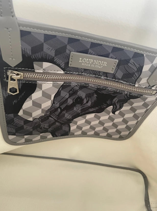 LOUP NOIR New Tote Bag for Women Famous Brands Bag Large Capacity Shoulder Women Bags LOUP NOIR Bag High Quality Casual Totes