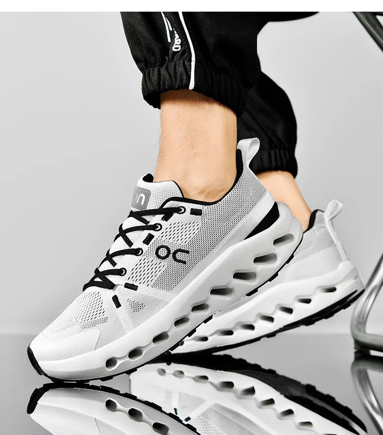 Trainers Tennis Sneakers Sneakersy Gym Athletic on Trend Casual Sport Cloud Marathon Jogging Comfortabl White Running Shoes Men