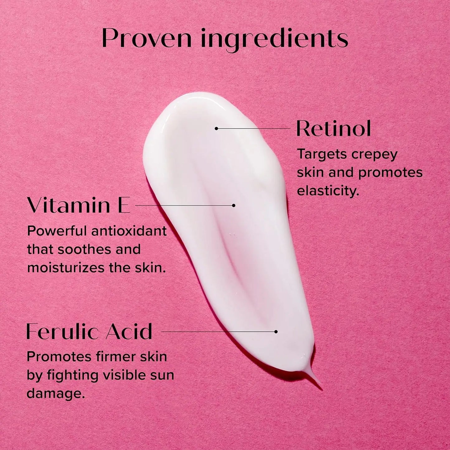 PH 5.5 Retinol Body Lotion Firming Moisturizer Wrinkle Cream Boosts Skin Firmness For Face, Body, Dry Skin Improves Elasticity