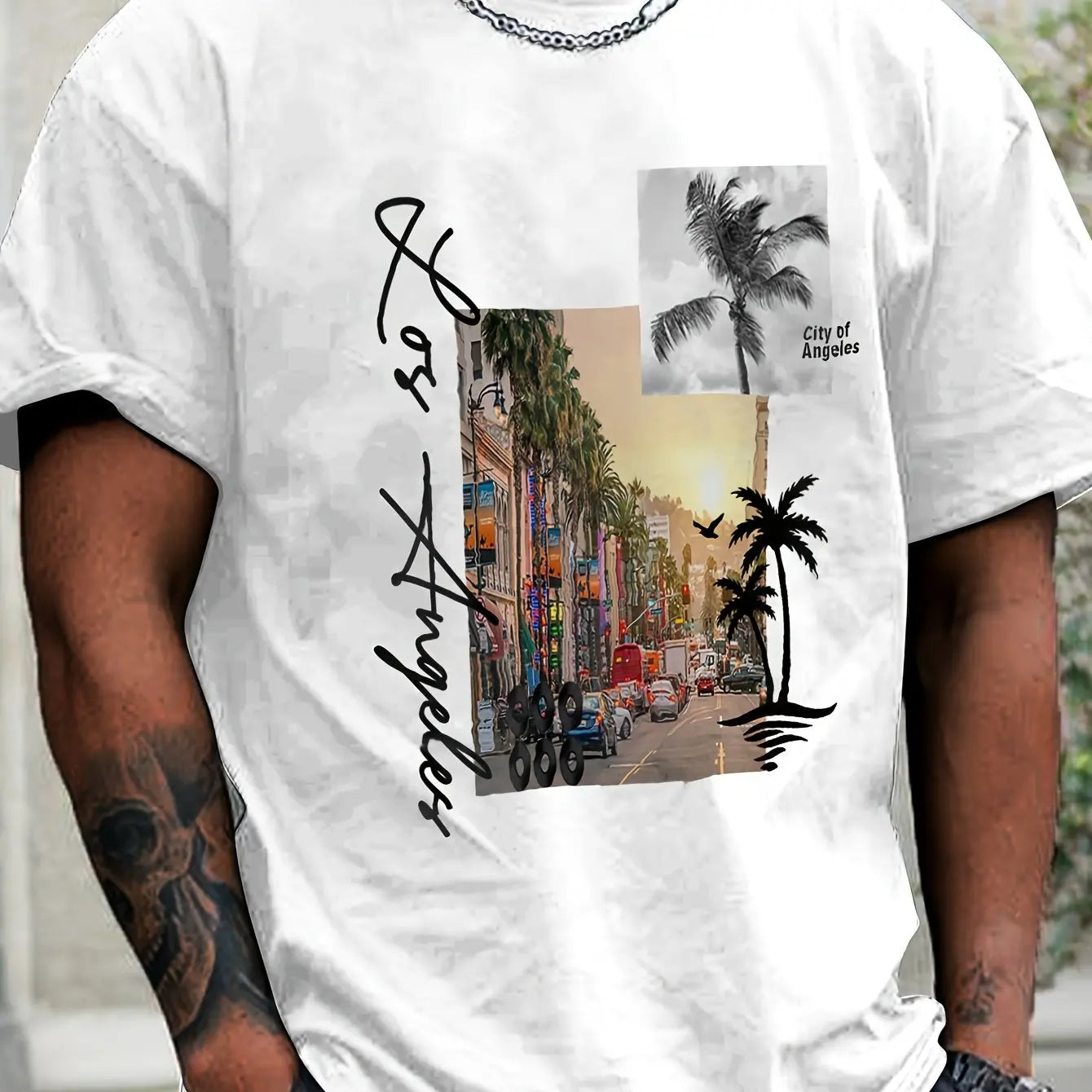 Men’s Summer 100% Pure Cotton Casual Sports T-Shirt