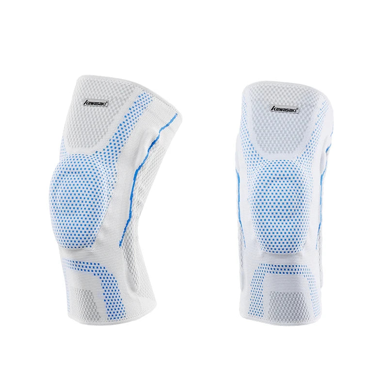Kawasaki Kneepad Professional Spring Silicone Ring Support Knee Pads with Breathable Design Sports Knee Pads Knee Support B3464