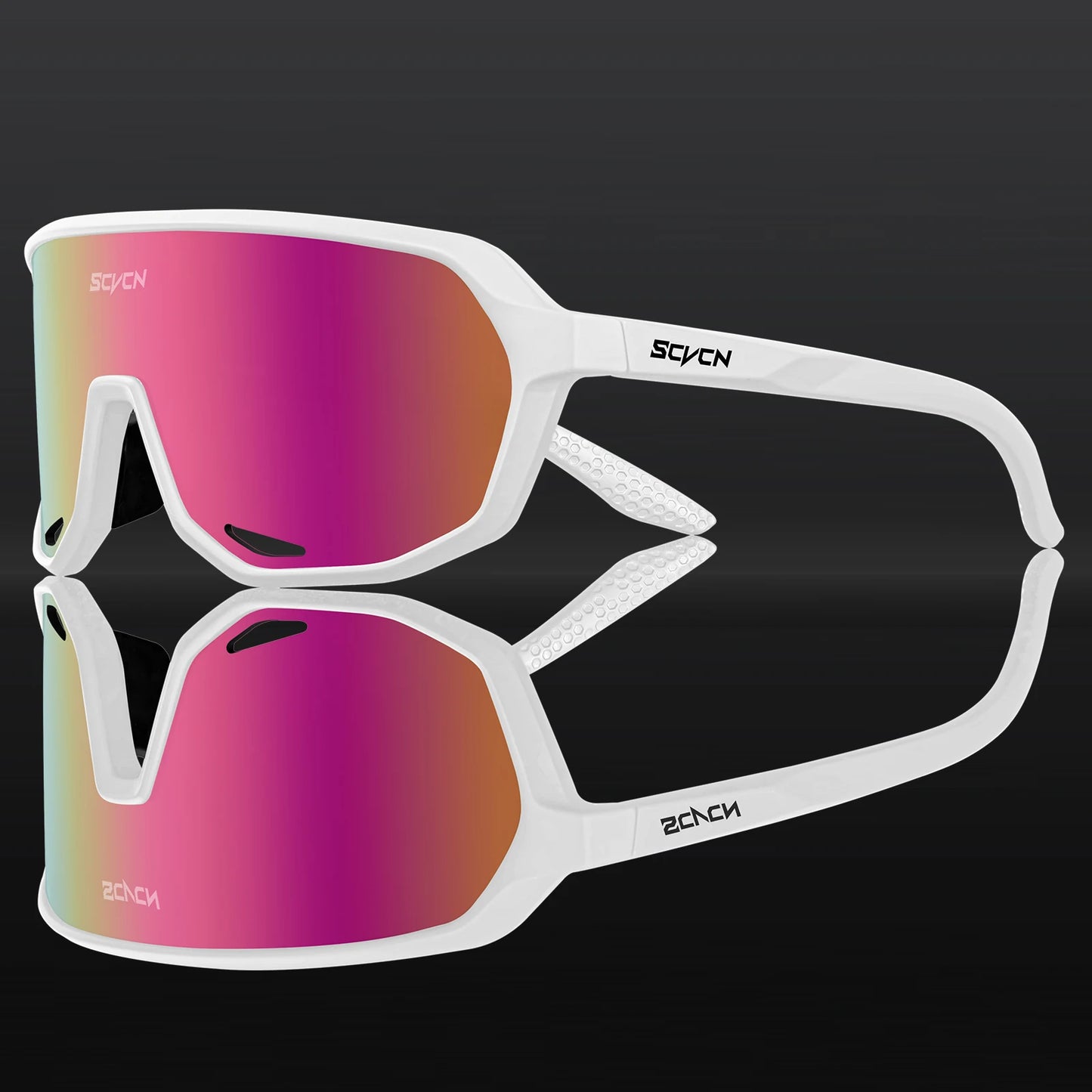 Scvcn Sunglasses Cycling Glasses Photochromic Sports for Men Sun Mountain Bike Road Bicycle Eyewear Goggles UV400 Polarized MTB