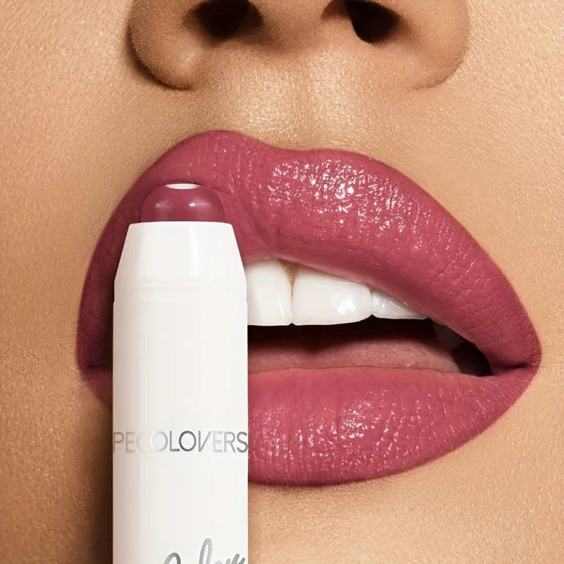 Nude Sandwich Lipstick Cute Moisturizing Long-lasting Non-stick Cup Lip Glaze Makeup Lip Balm Moisturizing Lip Gloss Base