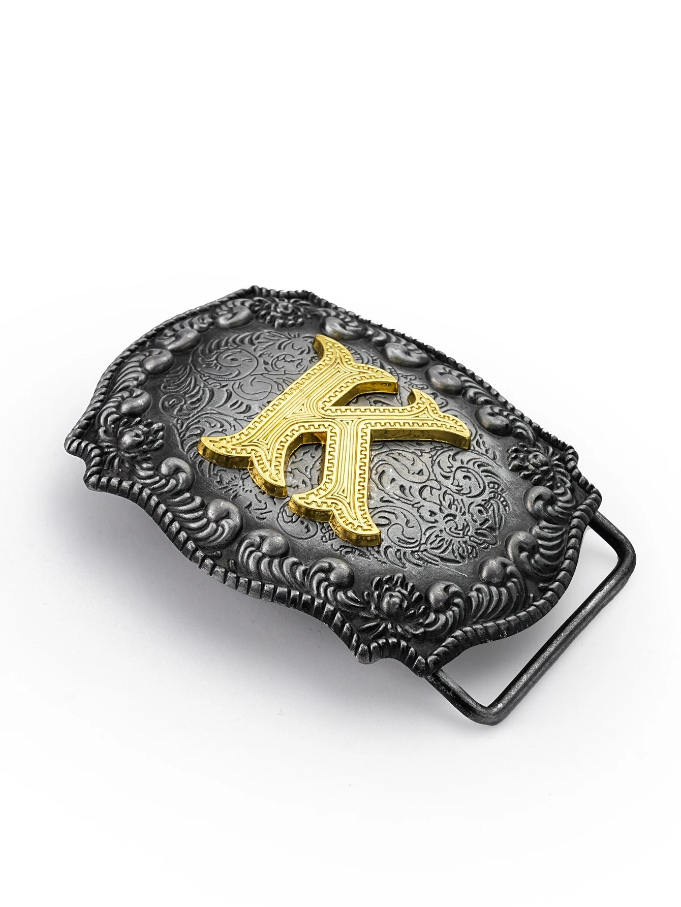 Western Cowboy letter belt buckle - stylish and unique stylish waist accessory