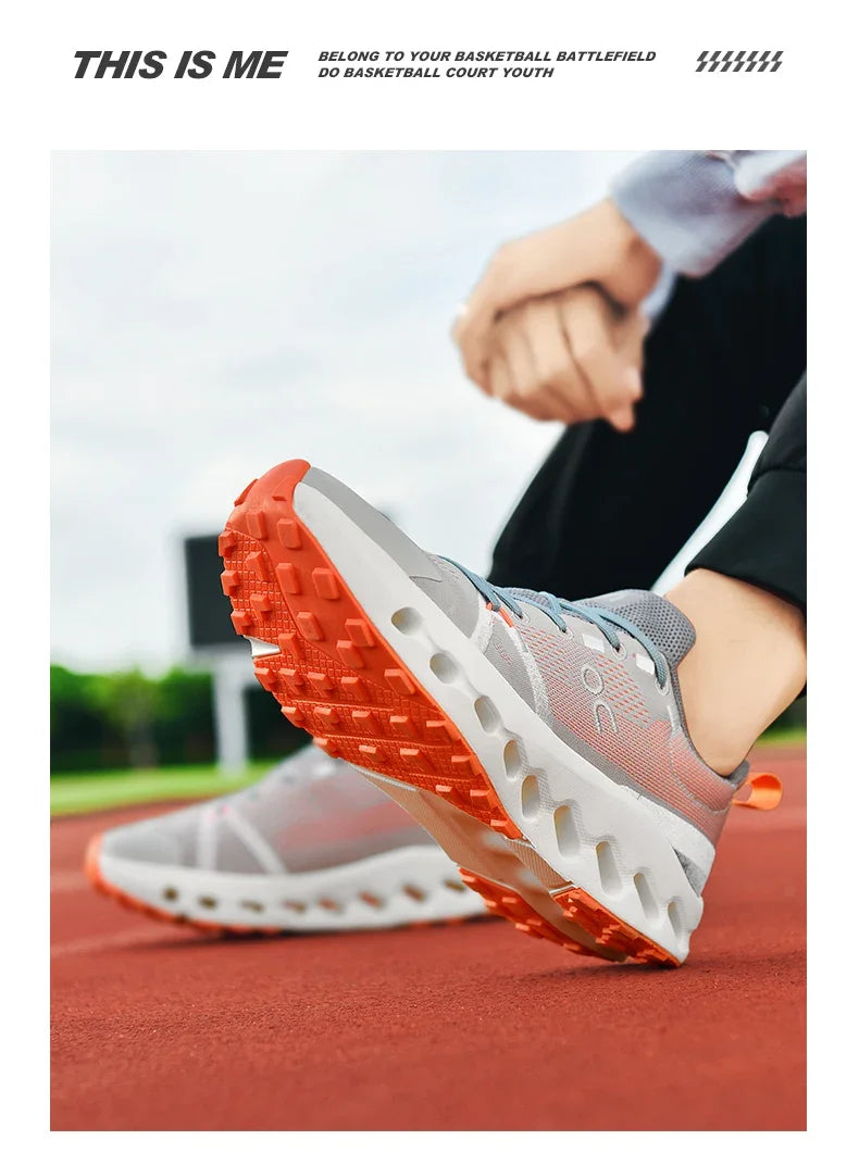 Trainers Tennis Sneakers Sneakersy Gym Athletic on Trend Casual Sport Cloud Marathon Jogging Comfortabl White Running Shoes Men