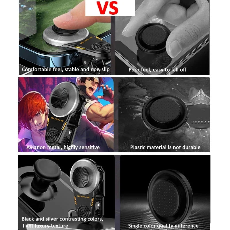 X1 Universal Mobile Phone 360 Degrees External Joysticks for Game Walking Moving for FPS Android IOS PUBG ABS Gaming Accessories