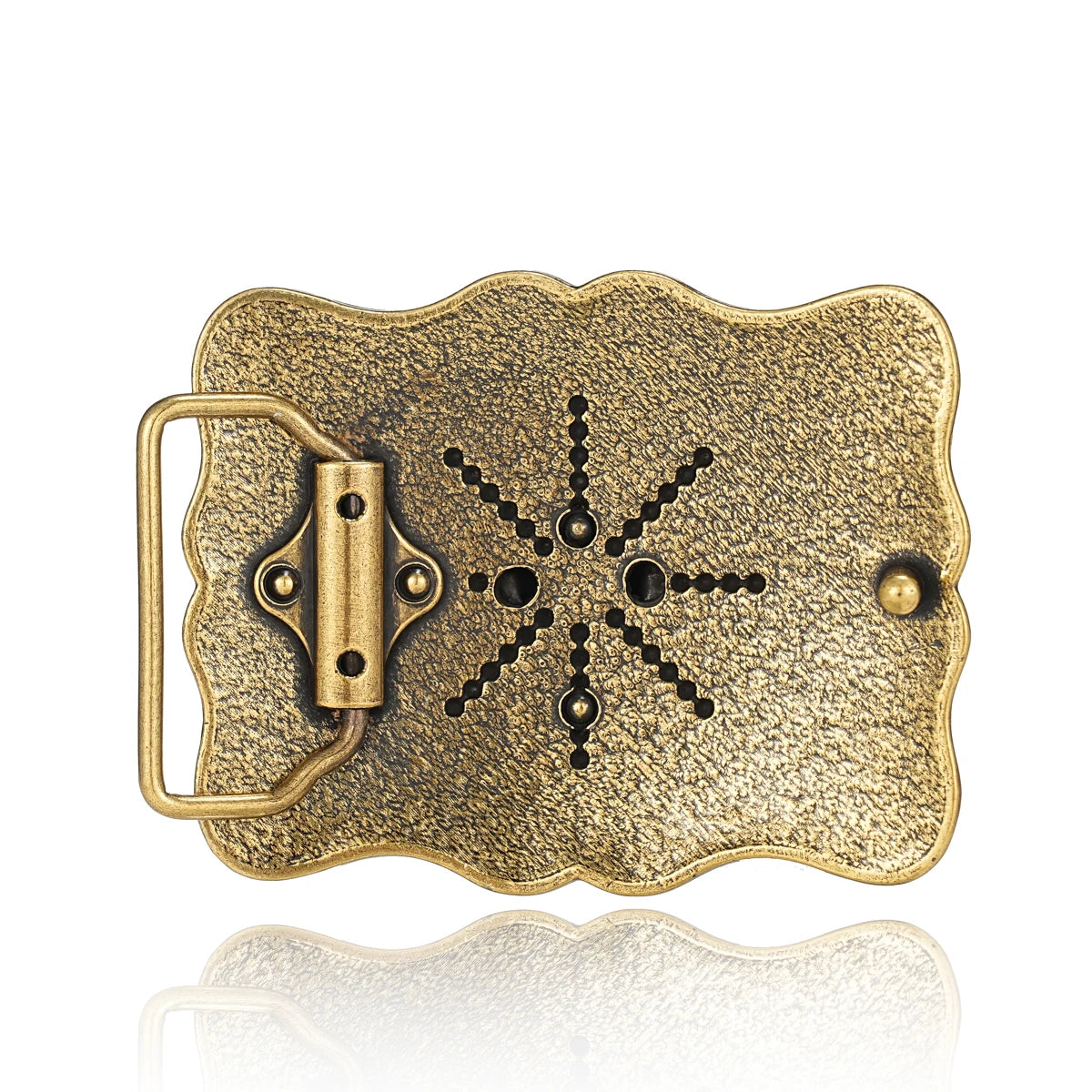 Western Cowboy Return to the ancients belt buckle - stylish and unique stylish waist accessory Men and women