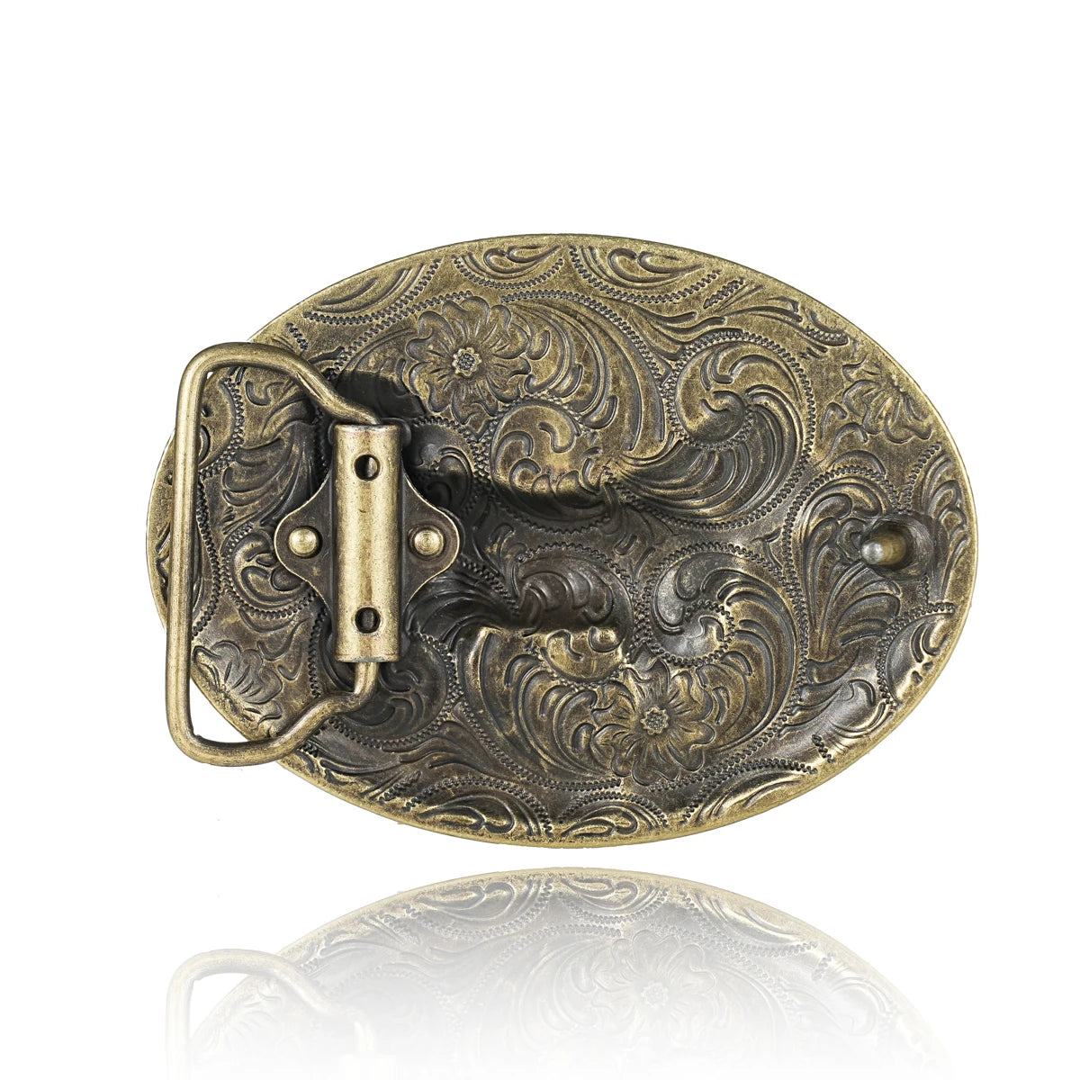 Western Cowboy Vintage Belt Buckle – Unisex Retro Waist Accessory