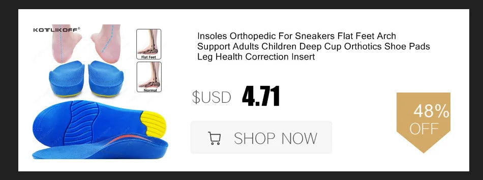 Leather Orthotic Insole For Flat Feet Arch Support Orthopedic Shoes Sole Insoles For Feet Men Women Children O/X Leg Corrected