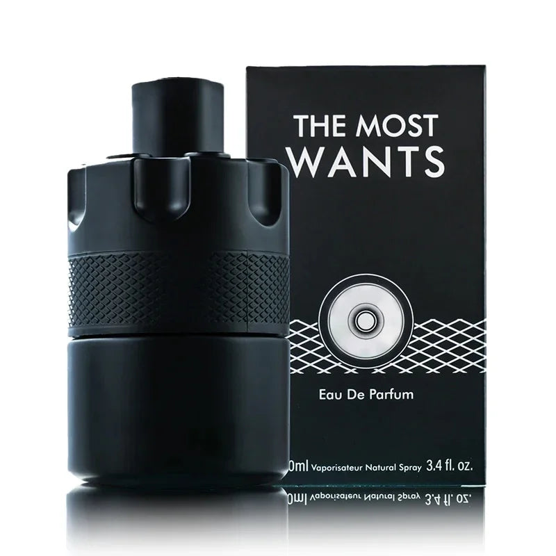 عطر رجالي 100 مل كولونيا يدوم طويلاً عالي الجودة فيرمون قوي جذاب للنساء مناسب للنزهات والحفلات العطرية