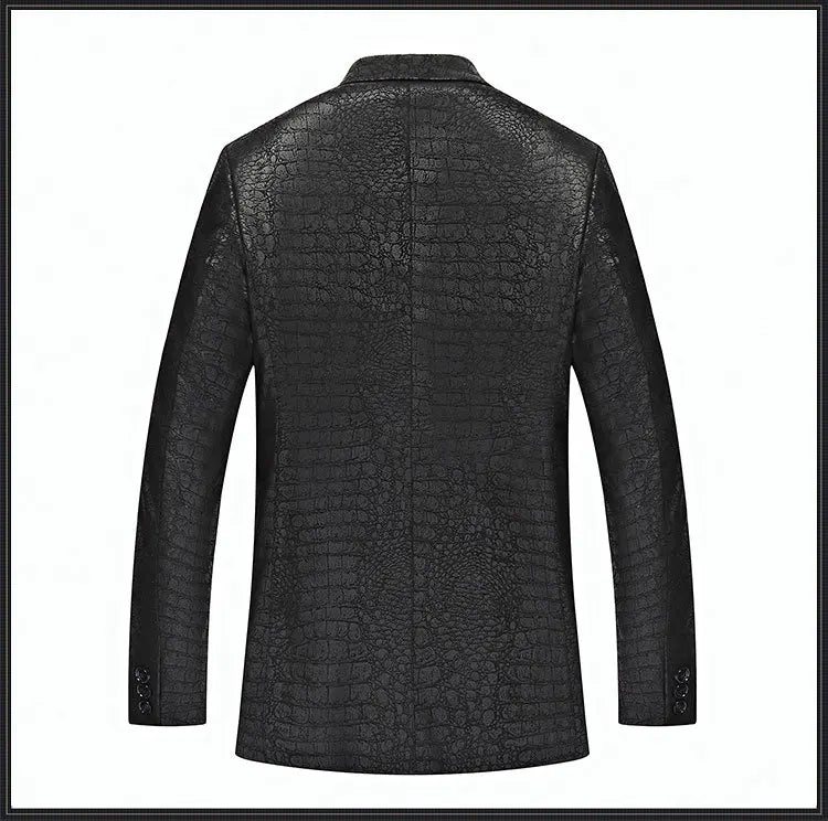 Spring Autumn New Suit Men Clothing Leather Jacket Male Leather Clothes PU Leather Coat Men's Suit Chaqueta Hombre FCY