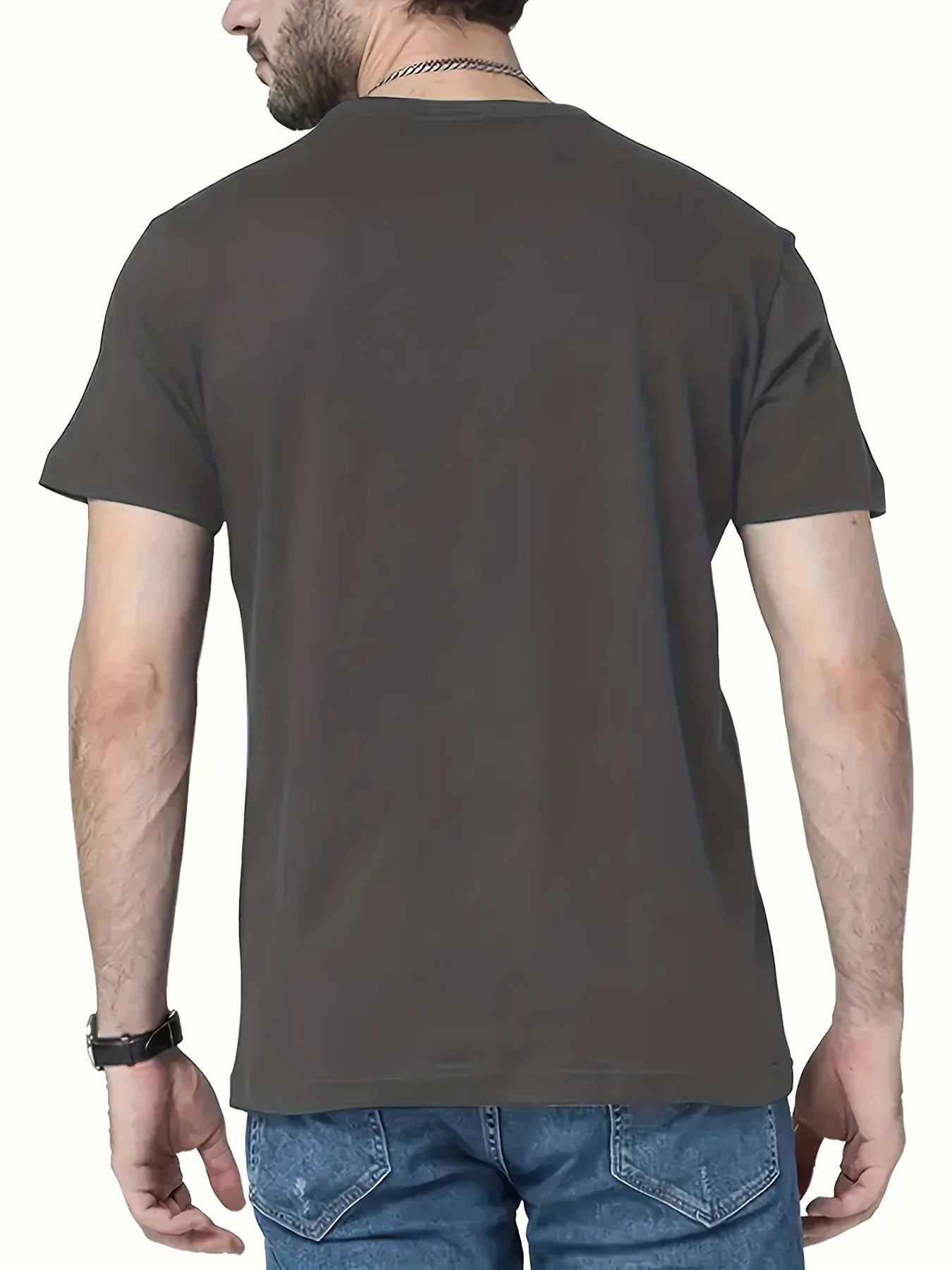 🏍️ Men’s Summer 100% Cotton Casual T-Shirt,Evolution Motorcycle Print | Loose Fit | Round Neck | Breathable Comfort