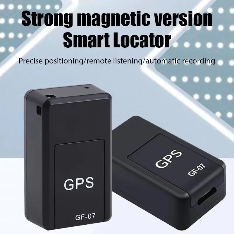 جهاز تتبع GPS صغير GF-07 للسيارات والحيوانات الأليفة والأطفال وكبار السن وجهاز مضاد للضياع وجهاز تتبع السيارة في الوقت الفعلي ومحدد موقع السيارة المغناطيسي