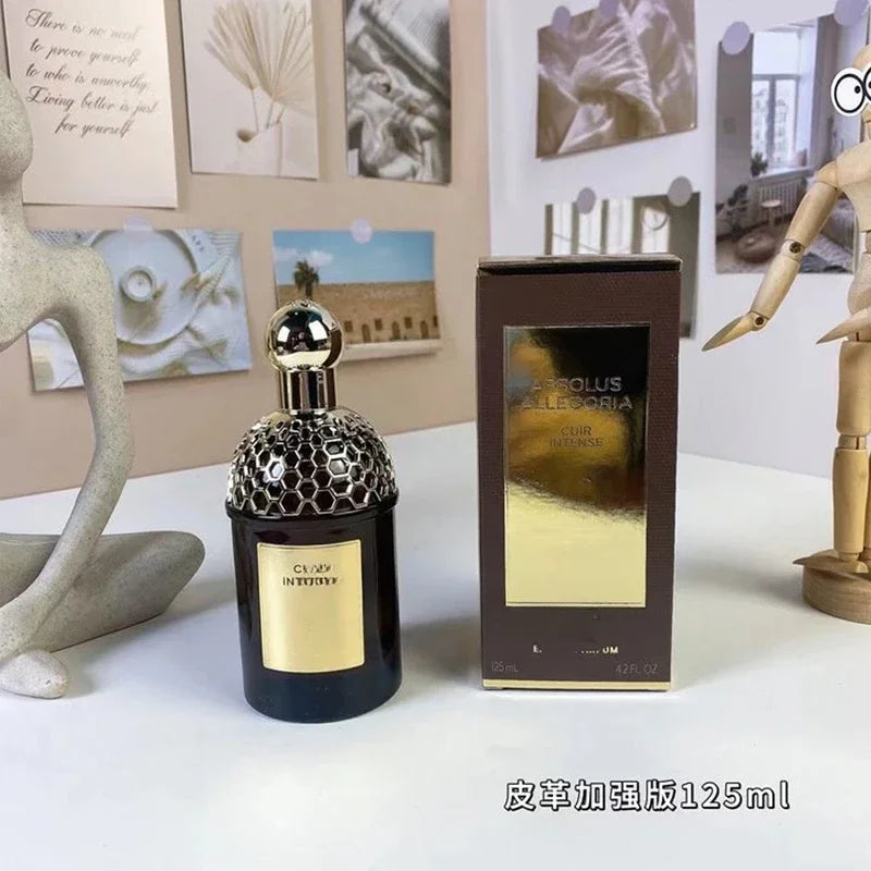 125ml Brand Original Perfume Women Rose Floral Lasting Men's Fragrance Sandalwood Leather Pheromone Cologne Perfume