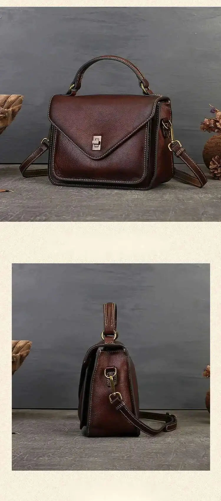 MOTAORA 2025 Trend Genuine Leather Women's Luxury Designer Shoulder Bag | Square Shape Handbag