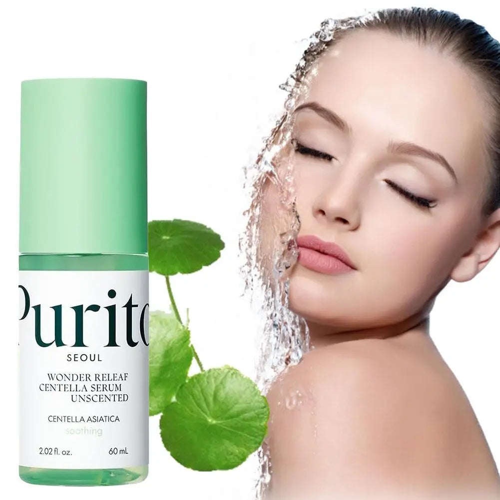 Centella Asiatica Essence Suitable For All Skin Types, Ampoule, Soothing, Calming, Facial Essence 60ml 2fl.oz Skin Care