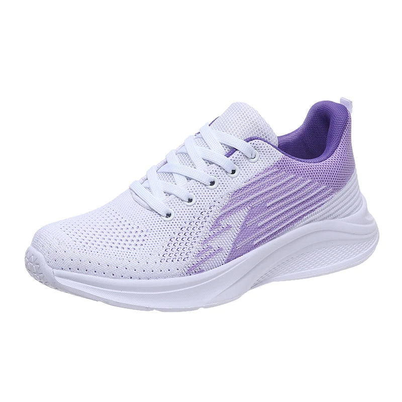 Womens Running Shoes Athletic Outdoor Gym Training Sneakers Walking Tennis Shoes Breathable Sport Fashion Sneakers for Ladies