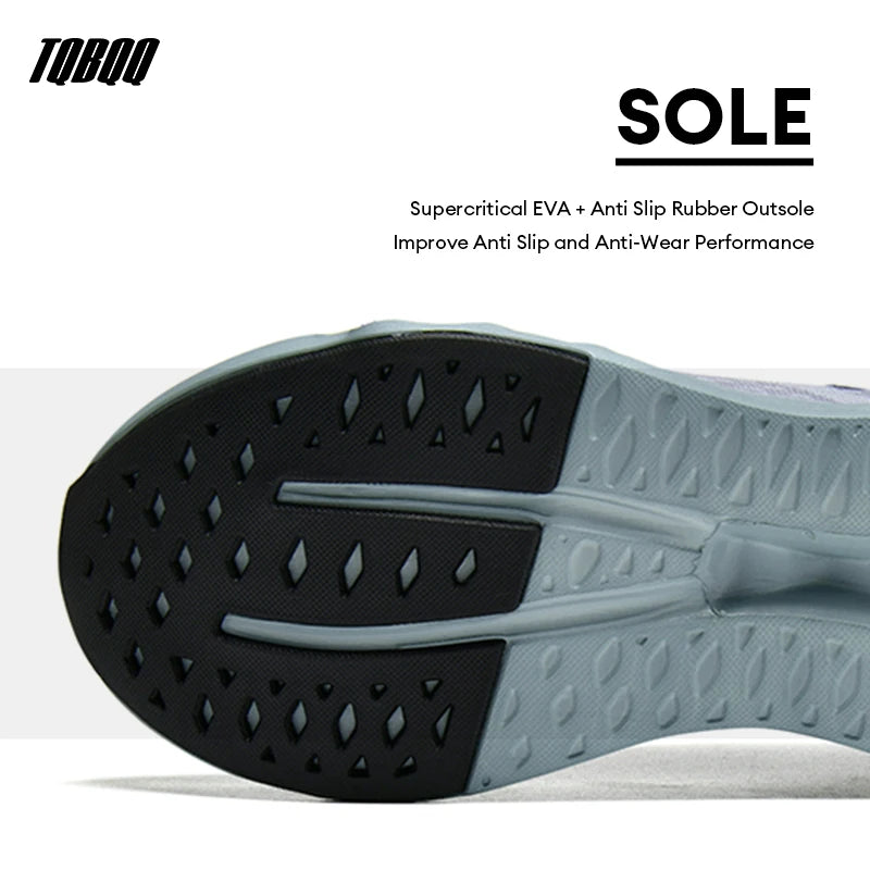 Men’s Lightweight Running Shoes – Breathable, Anti-Slip, Cushioned Mesh Sneakers Description