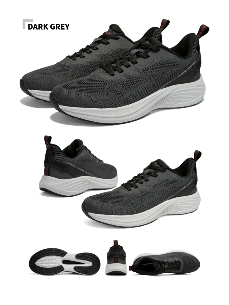 Baasploa Men Running Shoes 2025 Fashion Outdoor Lightweight Non-slip Sneakers Male Mesh Breathable Sports Shoes Wear Resistant