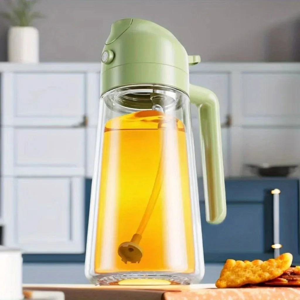 Press type glass oil Spray Oil Bottle Spray Oil Dispenser Oil Jar BBQ Kitchen Baking Roasting Picnic Kitchen Toolglass oil spray