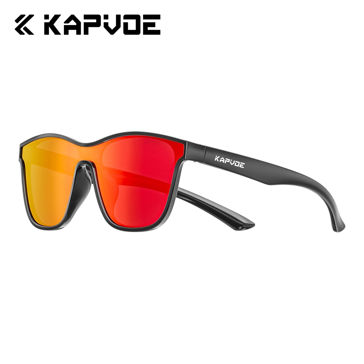 Kapvoe Polarized Outdoor Road Marathon Sports Cycling Glasses Men Women Riding Cycling Sunglasses UV400 Cycling Running Goggles