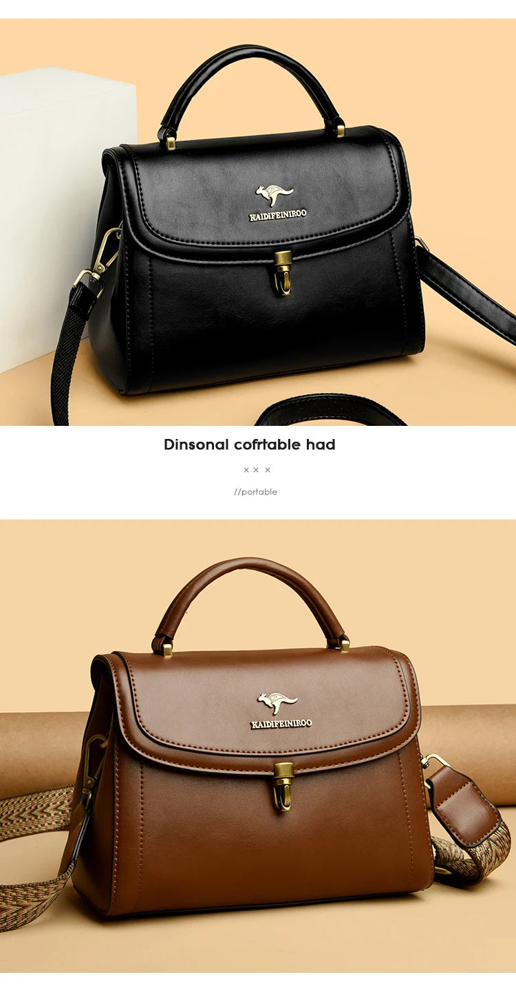 2024 High Quality Ladies Handbag And Purse Casual Totes Messenger Bag Fashion Leather Designer Crossbody Shoulder Bags For Women