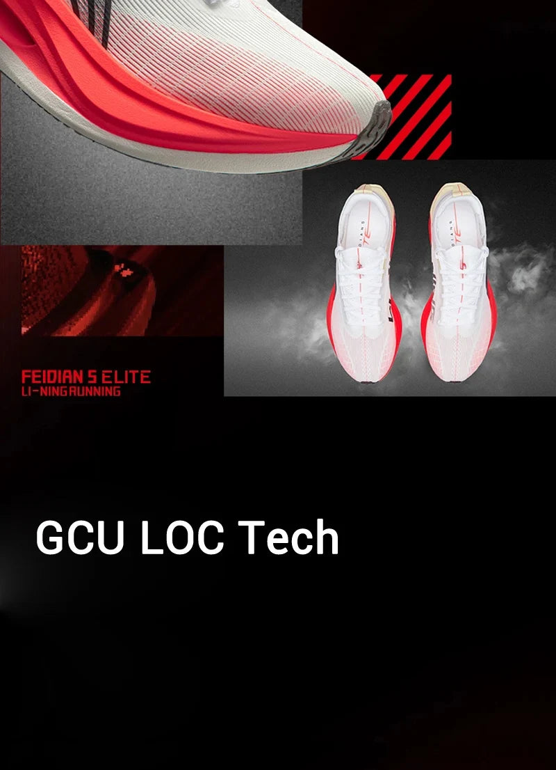 FEIDIAN 5 ELITE Racing Running Shoes – SUPER BOOM Cushioning & Carbon-Fiber Plate