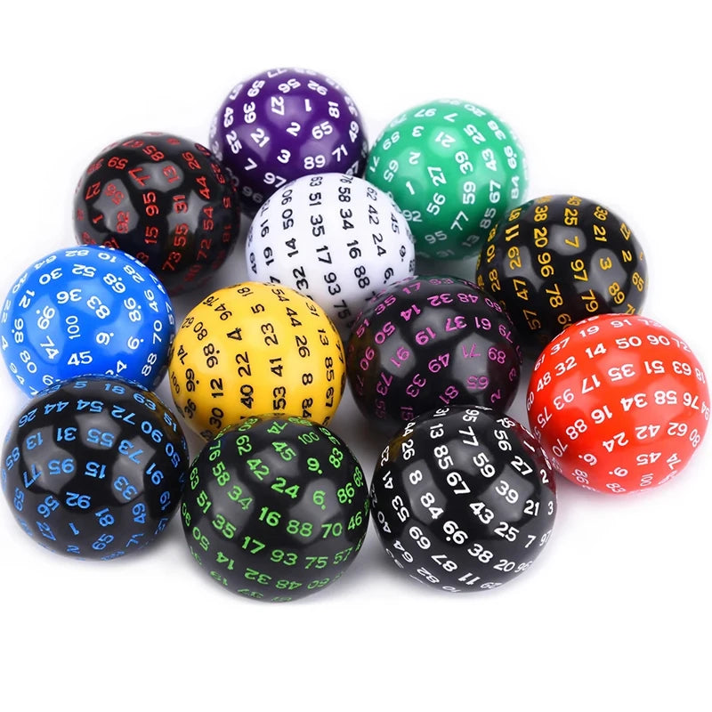 Novelty 100 Sided Dice Drinking Party Board Games Bar KTV Leisure Toys For Adults Juegos De Mesa Familiares Divertidos