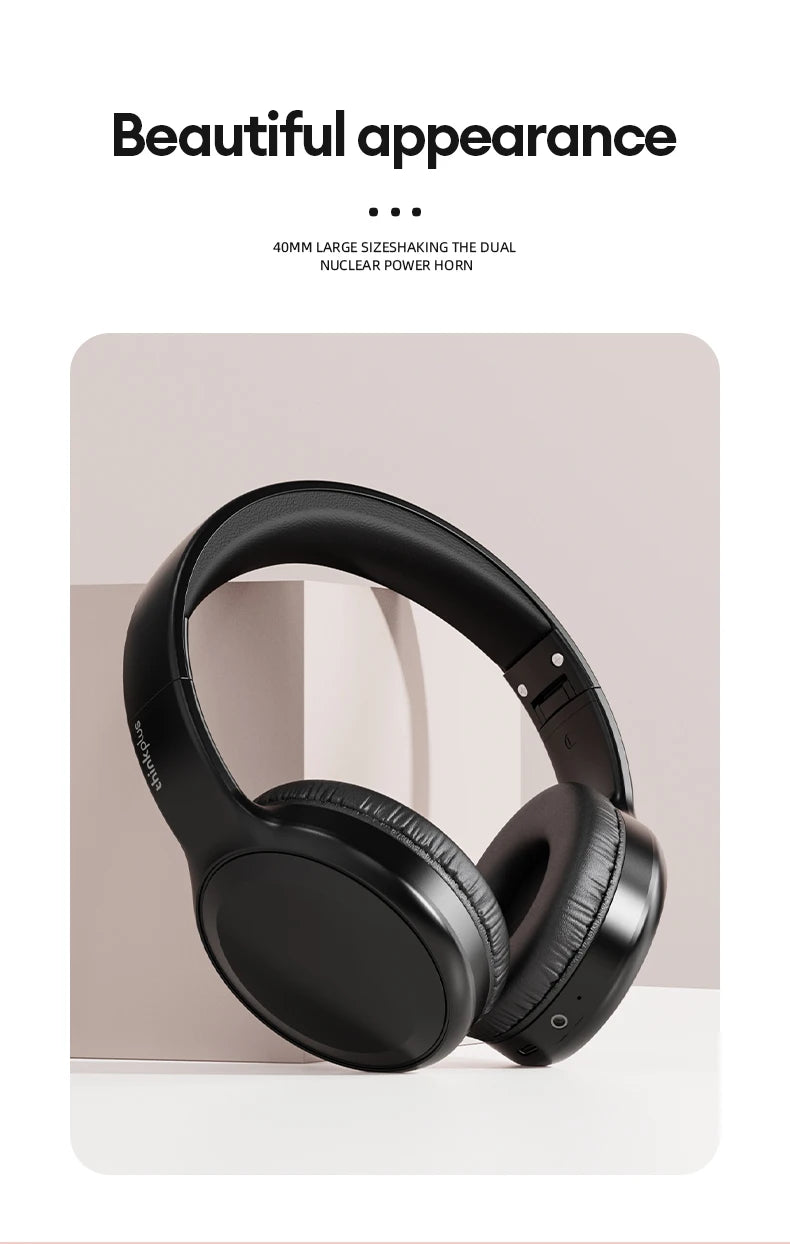 Lenovo TH30 Wireless Bluetooth 5.3 Headphone Sport With Mic Music Headset Foldable Low Latency Gaming Earphone For Xiaomi