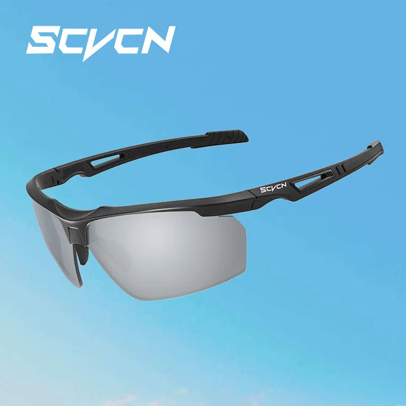 SCVCN Polarized Cycling Glasses Fishing Sunglasses UV400 Protection Bicycle Sports MTB Road Bike Eyewear Men Women Cycle Goggles