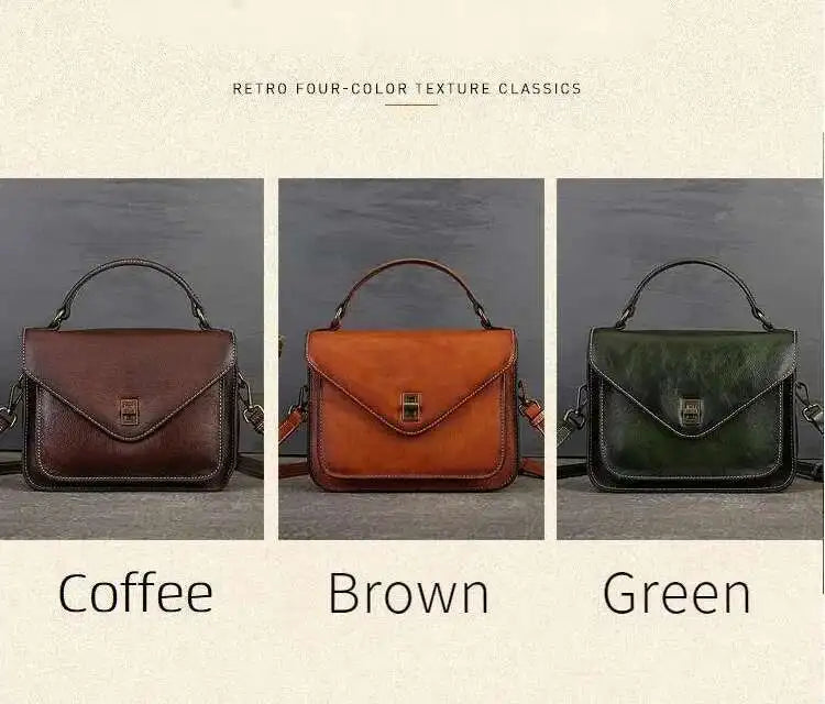 MOTAORA 2025 Trend Genuine Leather Women's Luxury Designer Shoulder Bag | Square Shape Handbag