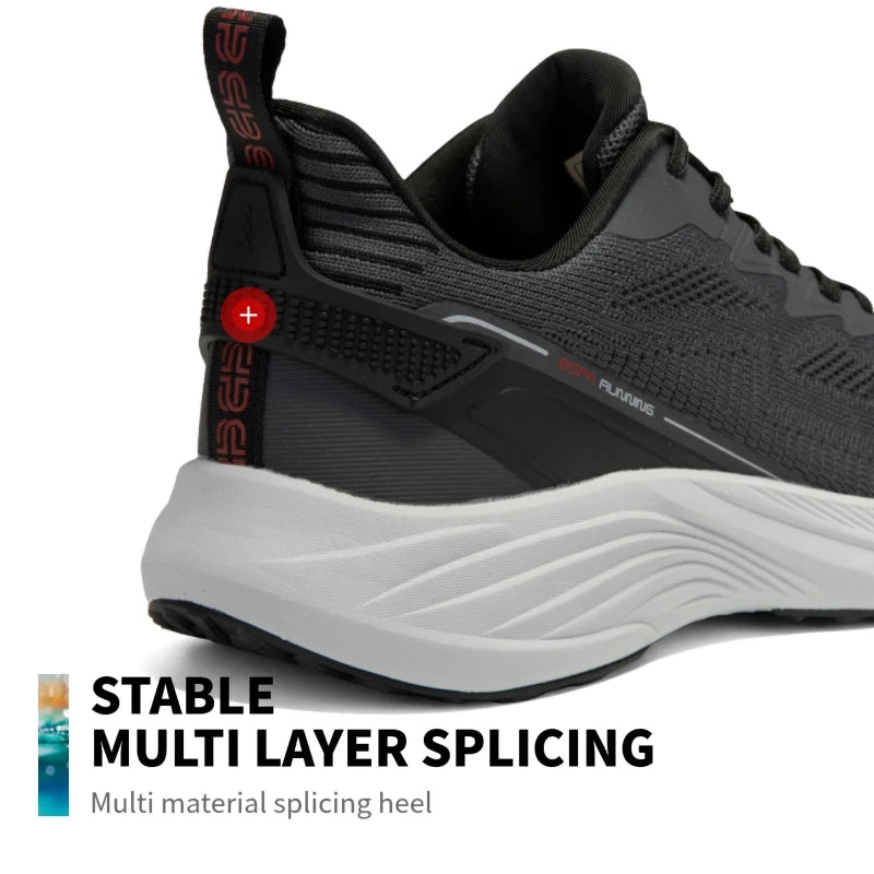 Baasploa Men Running Shoes 2025 Fashion Outdoor Lightweight Non-slip Sneakers Male Mesh Breathable Sports Shoes Wear Resistant