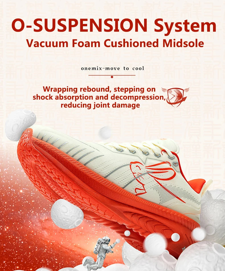 ONEMIX 2025 New Sneakers Buffer Running Shoes Heavyweight Runners Men Non-slip Breathable Lightweight Outdoor Sport Shoes