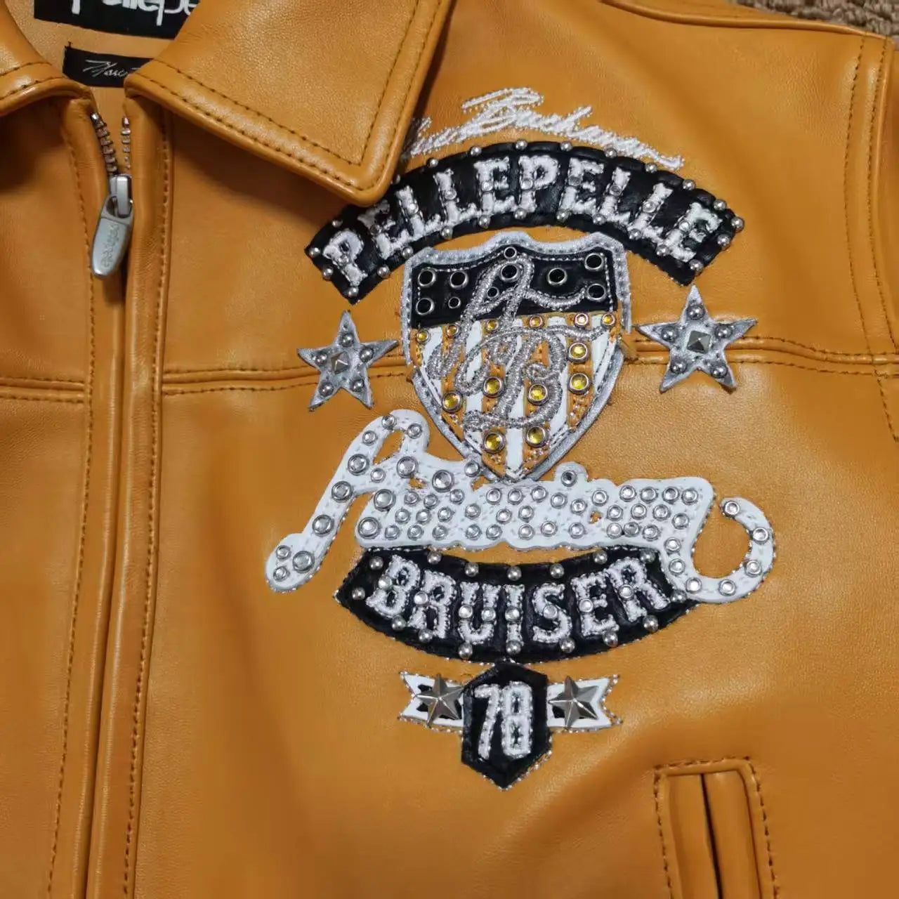 New genuine Europe United States women's clothing trend fashion leisure sheepskin jacket coat American Bruiser Plush
