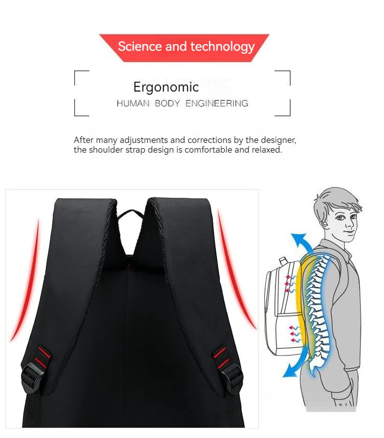 Rilibegan Classic Backpack Big Capacity Fashion Student Back Packs Travel Outdoor Packs Large Back Bags