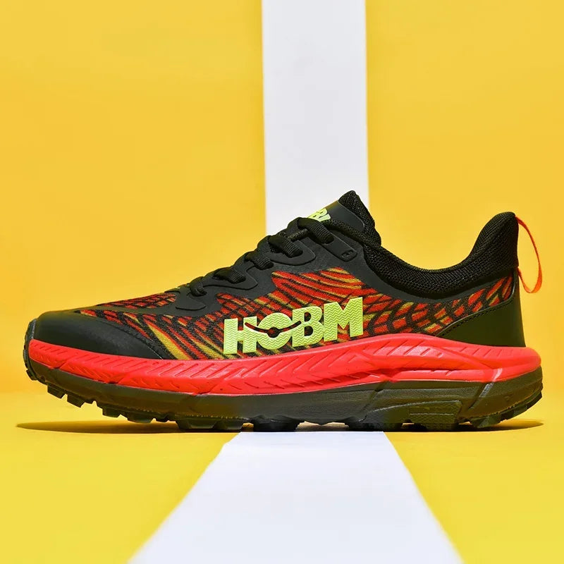 Marathon Shoes Men Casual Sneakers Man Trail Running Sports Shoe Mountain Marathon Shoe Outdoor Comfy Athletic Trekking Sneakers