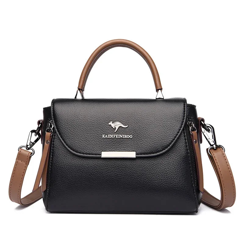 High Quality Pu Leather Casual Crossbody Shoulder Bags for Women 2023 New Luxury Purses and Handbags Women Bags Designer Totes