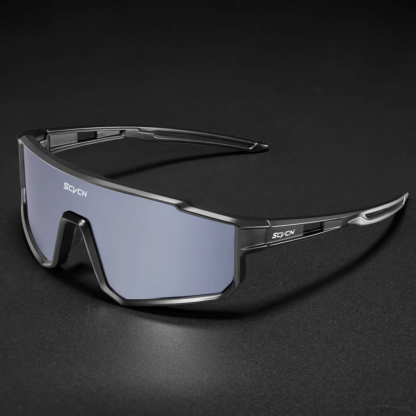 SCVCN Outdoor Cycling Sunglasses Men MTB Road Driving Bike Glasses Sports Mountain Climbing Women Bicycle Cycling UV400 Goggles