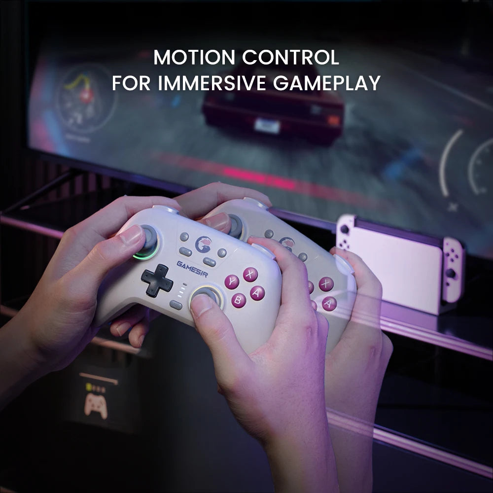 Gamesir Switch 2 Controller Nova PC Gamepads For Nintendo Switch 2/1 Steam Android IOS Gamer Hall Effective Sticks HD Rumble