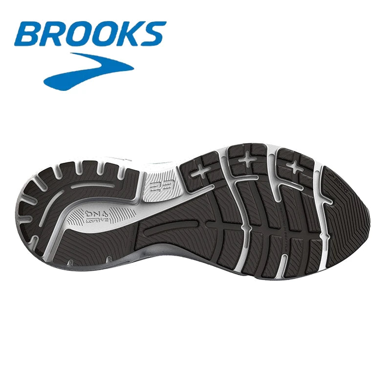 Brooks GTS 23 Moroccan Blue Fashion Men's Running Shoes Breathable Lightweight Daily Casual Sports Shoes Men Sneakers