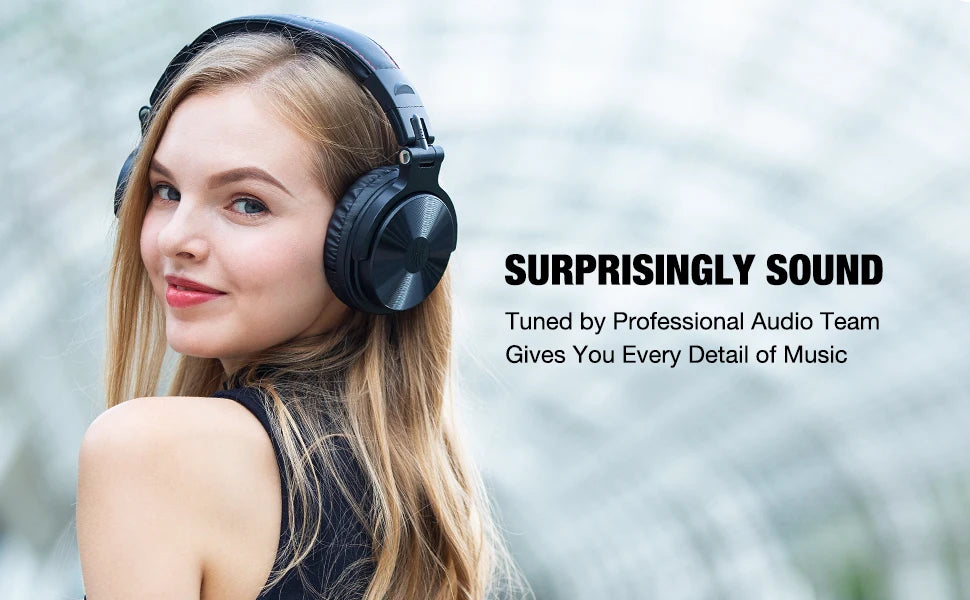 Oneodio Wireless Headphones Bluetooth 5.2 Headset Over Ear Stereo Super Bass Earphones With Microphone For Phone PC Sport