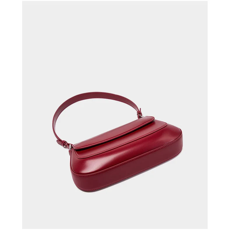 YANATARI underarm cowhide Genuine leather handbags women vintage shoulder bag female luxury bags womens high quality 2025