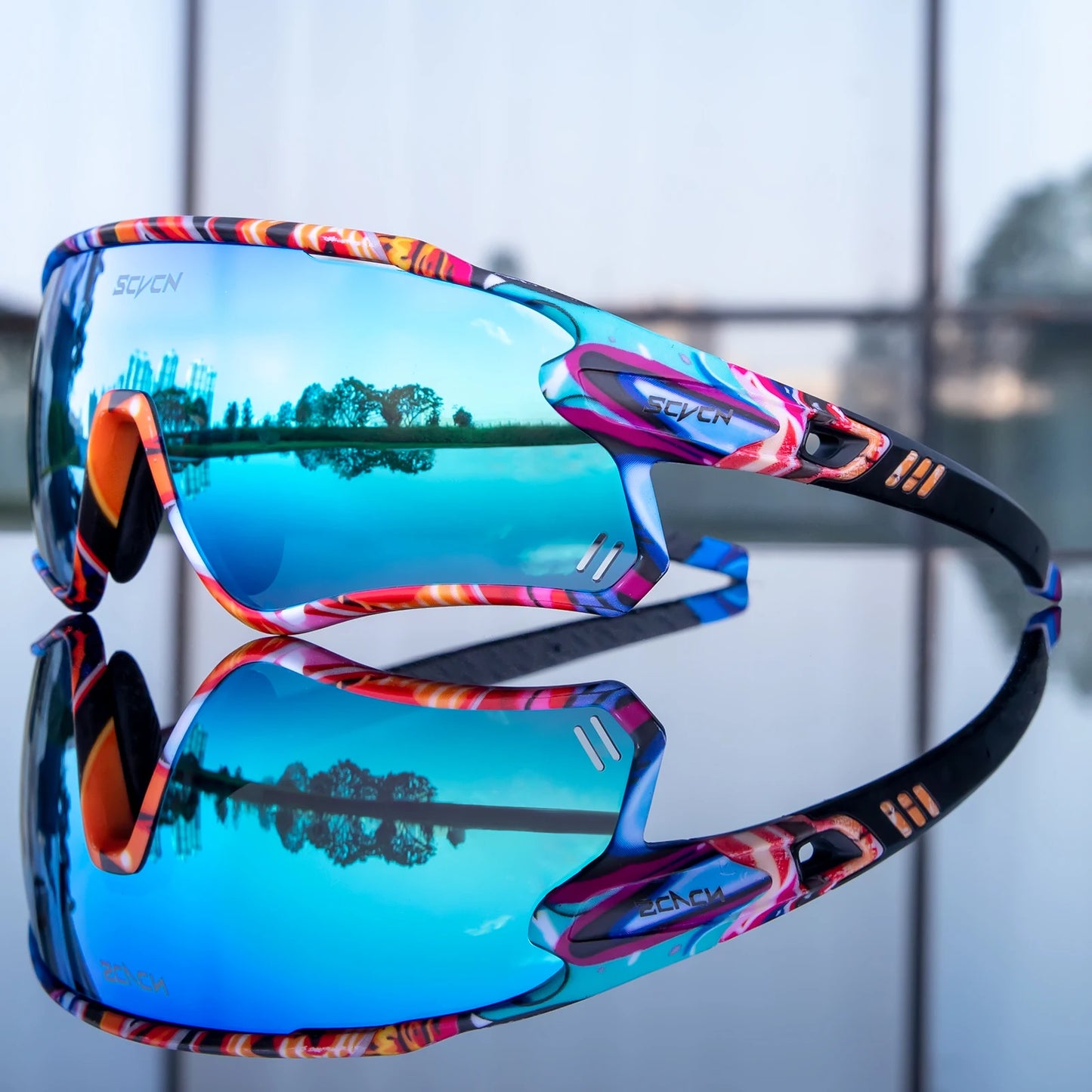 SCVCN MTB Road Bicycle Riding Glasses Men Outdoor Sports Bike Cycling Sunglasses Woman Running Hiking Eyewear UV400 Goggles hot